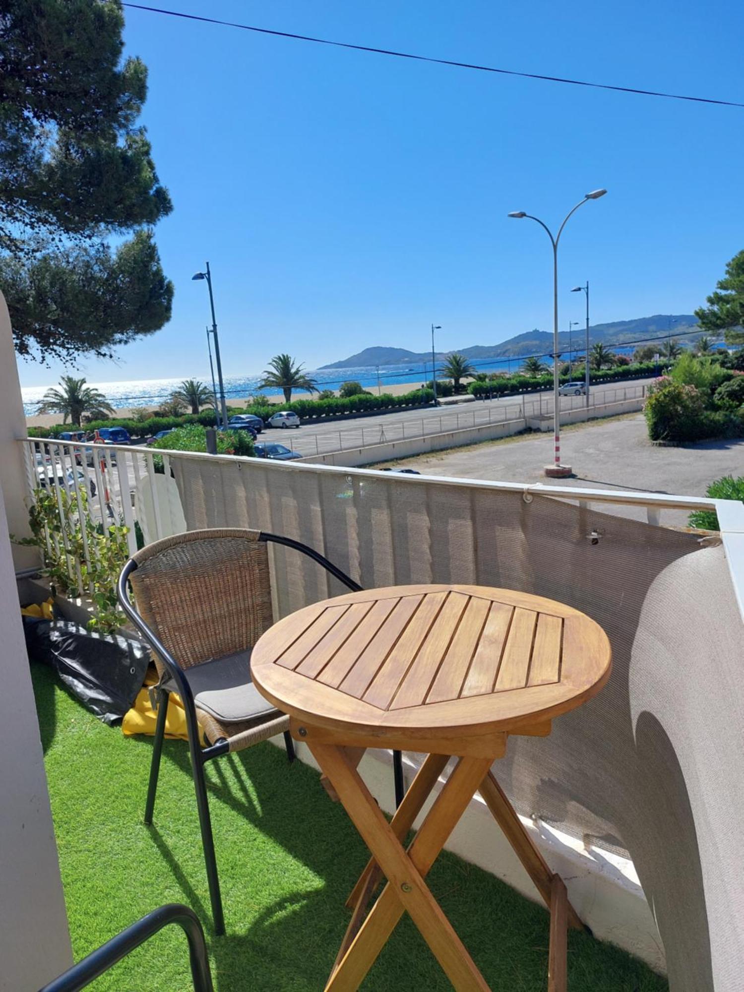 Sur La Plage, Super Studio Avec Vue Sur La Mer Plage dʼArgelès Esterno foto